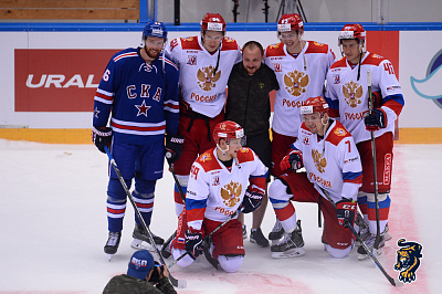 Олимпийская сборная России - СКА - 4:3 Б / SHO 2017