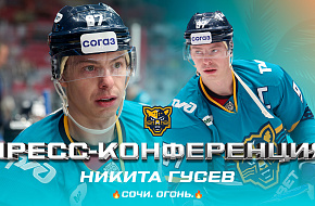 Пресс-конференция Никиты Гусева